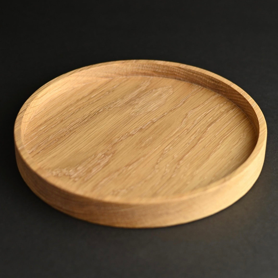 Best Seller / Walnut, Cherry, White Oak Round Wood Tray