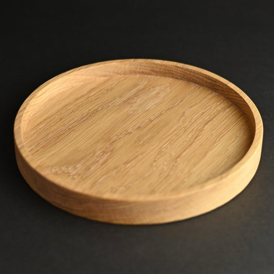 Best Seller / Walnut, Cherry, White Oak Round Wood Tray