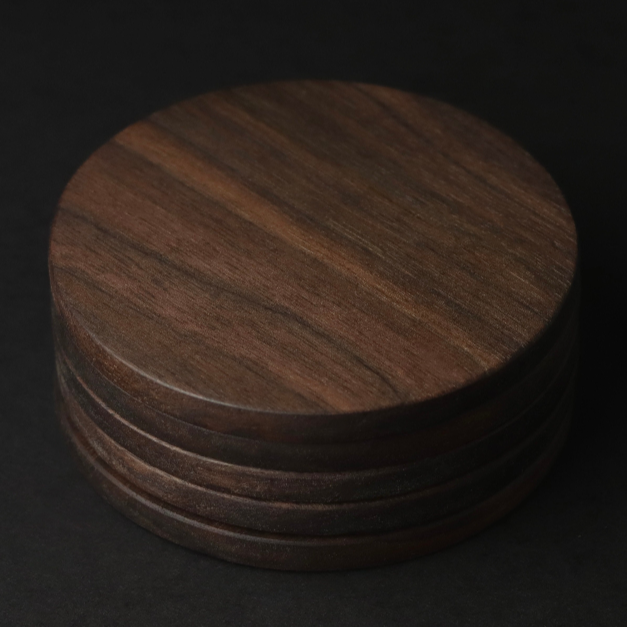 Best Seller / Coasters (Round) - Set of 4 | Choose Your Wood Species