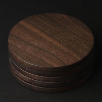 Best Seller / Coasters (Round) - Set of 4 | Choose Your Wood Species